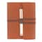 12 Pack: Tan Journal with Pen Closure by Artist's Loft™